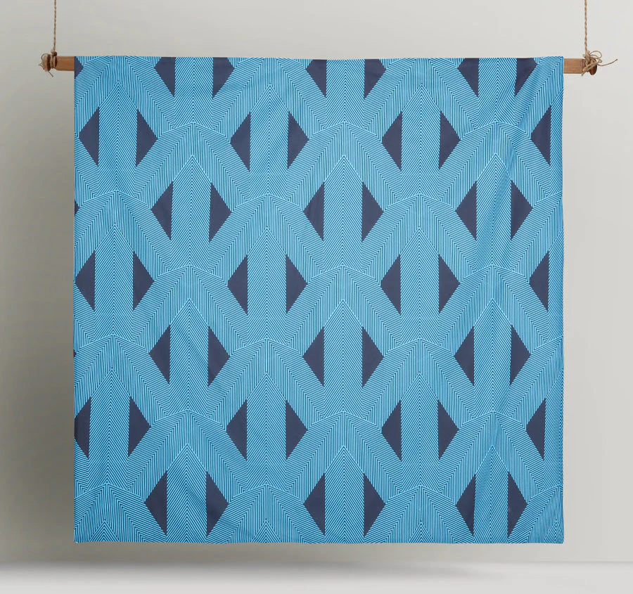 Aster Quilt Cover Set Range Blue - Image 5