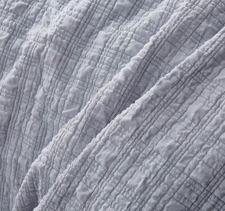 Augusta Quilt Cover Set Range Grey - Image 2