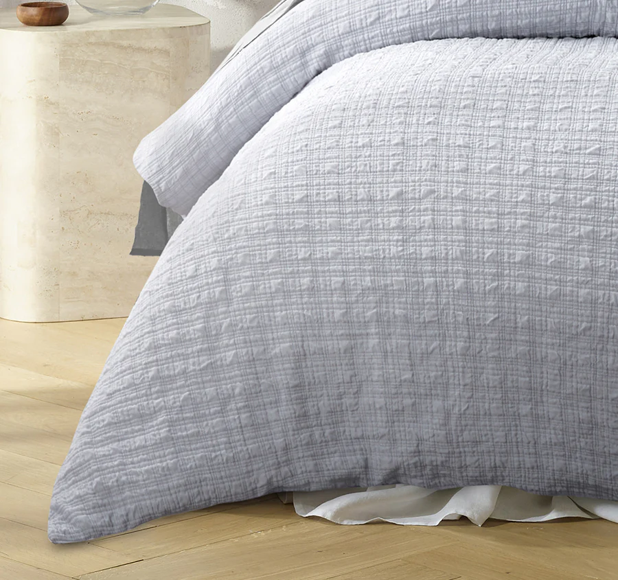 Augusta Quilt Cover Set Range Grey - Image 3