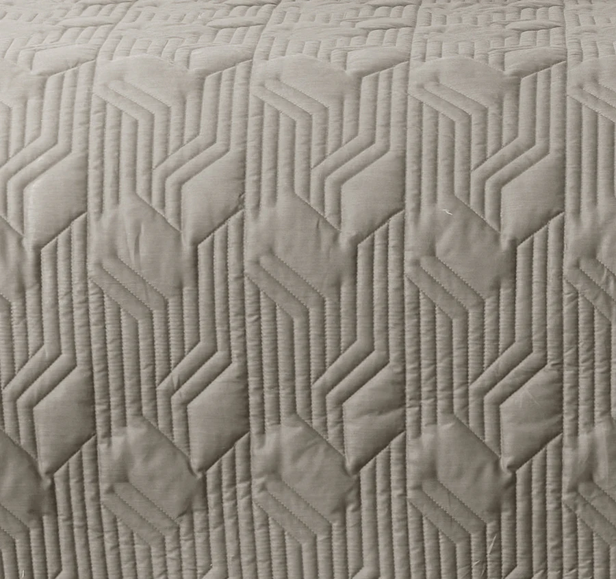 Bamboo Azure 400THC Cotton Coverlet Set Range Stone - Image 2
