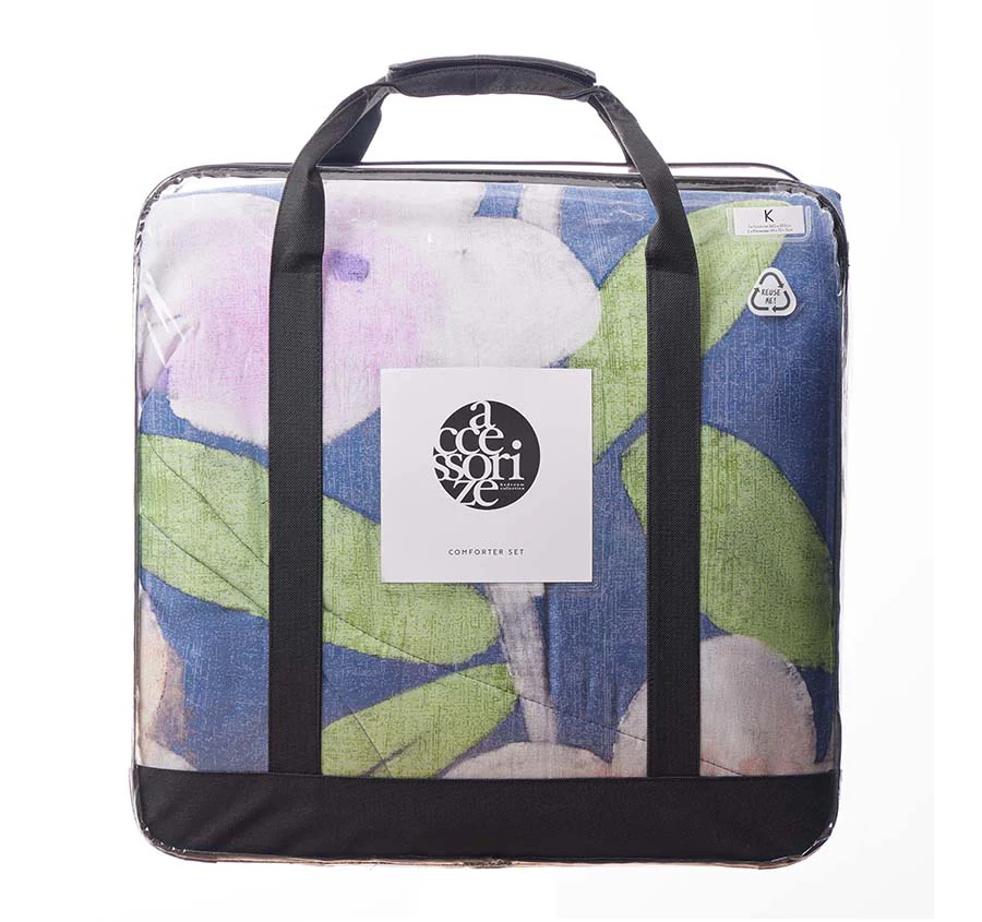 Bella Comforter Set Range Blue - Image 5