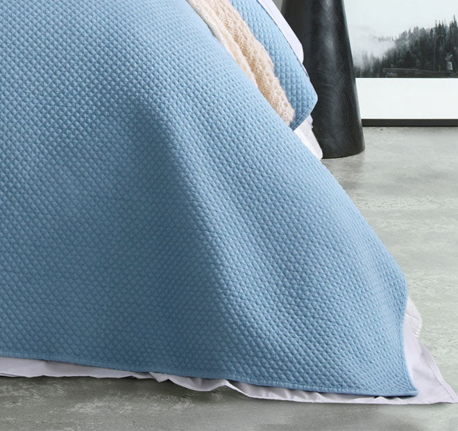 Dexter Coverlet Set Blue - Image 3