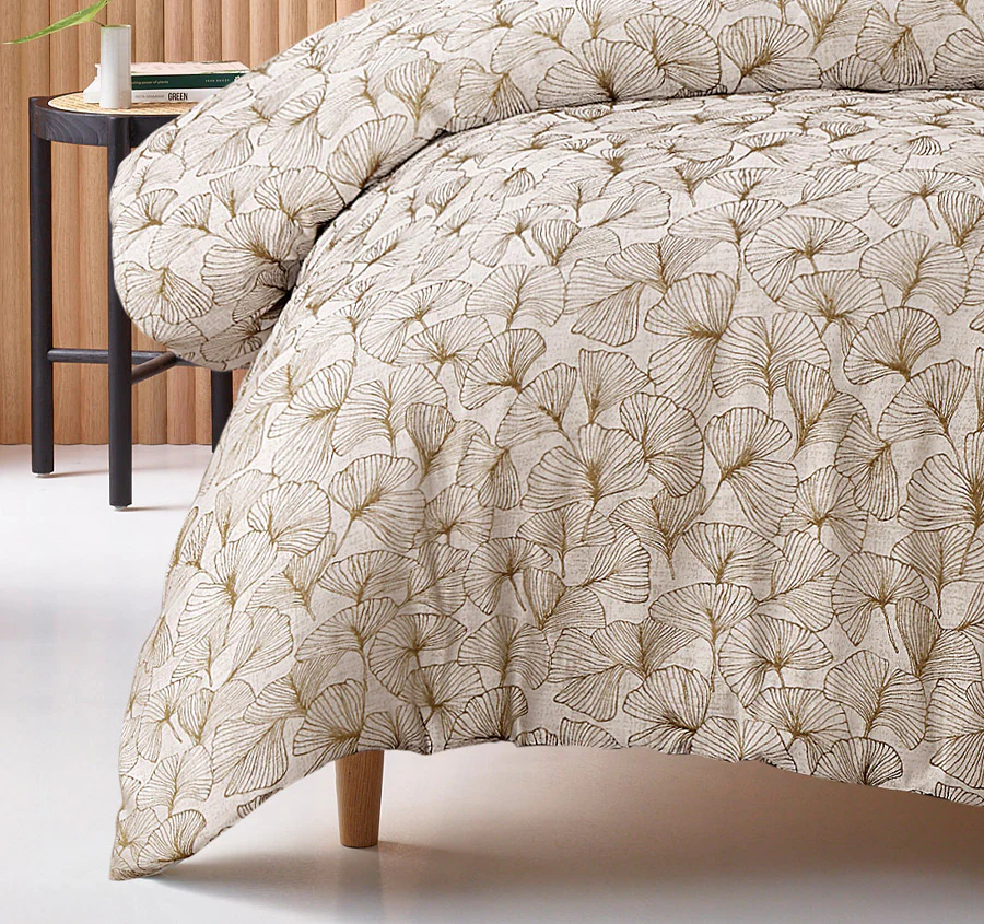 Eden Quilt Cover Set Range Green - Image 3