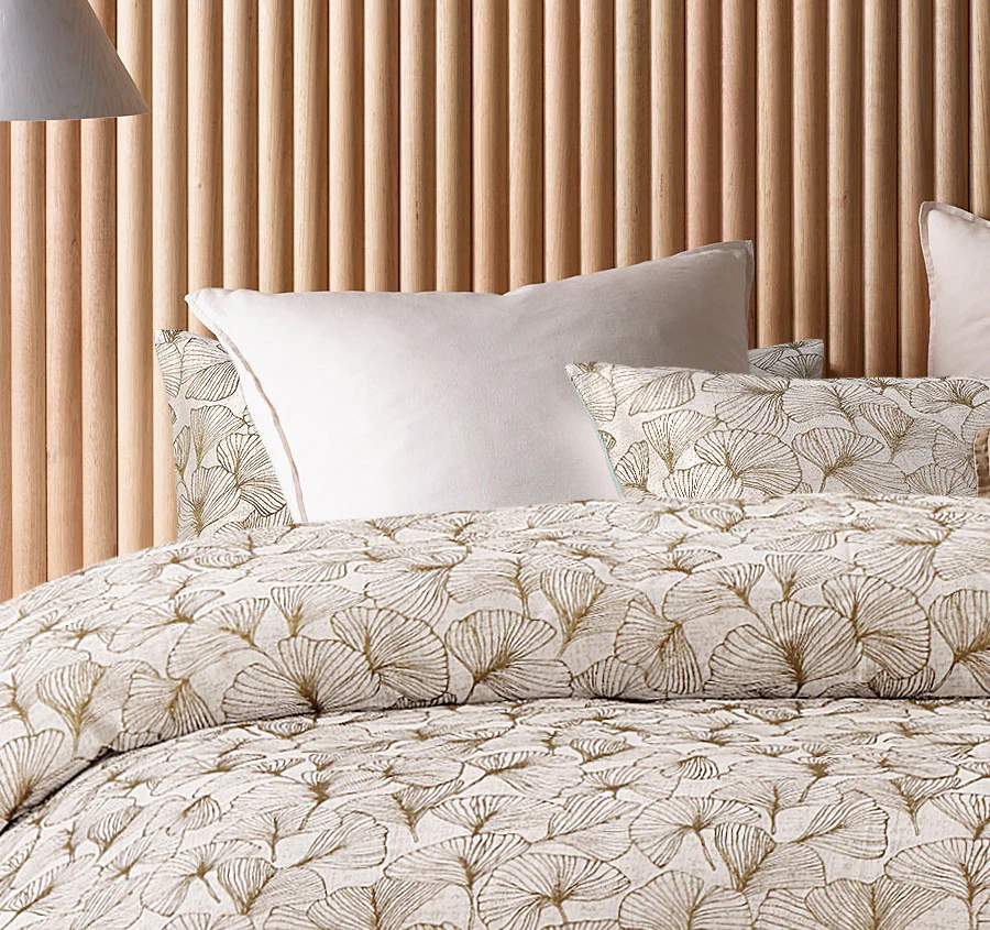 Eden Quilt Cover Set Range Green - Image 4