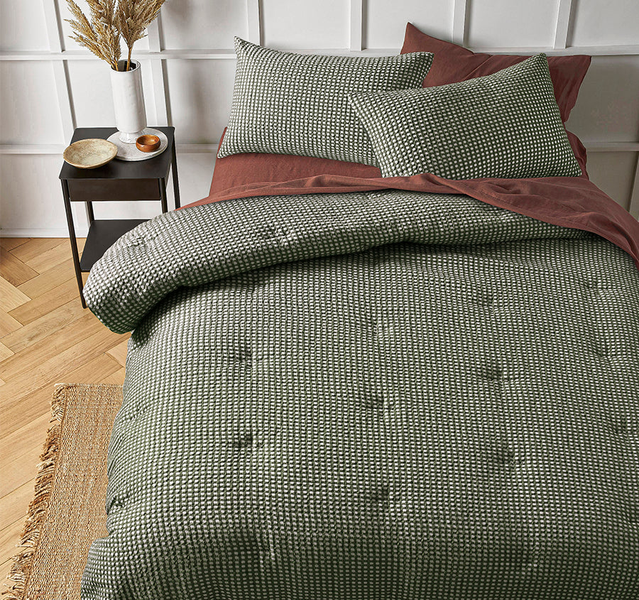 Hokey Pokey Comforter Set Range Green