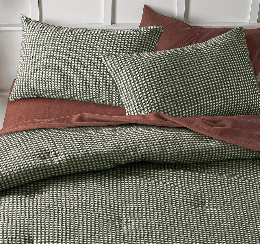 Hokey Pokey Comforter Set Range Green - Image 4