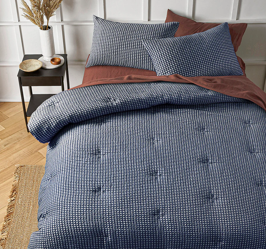 Hokey Pokey Comforter Set Range Navy