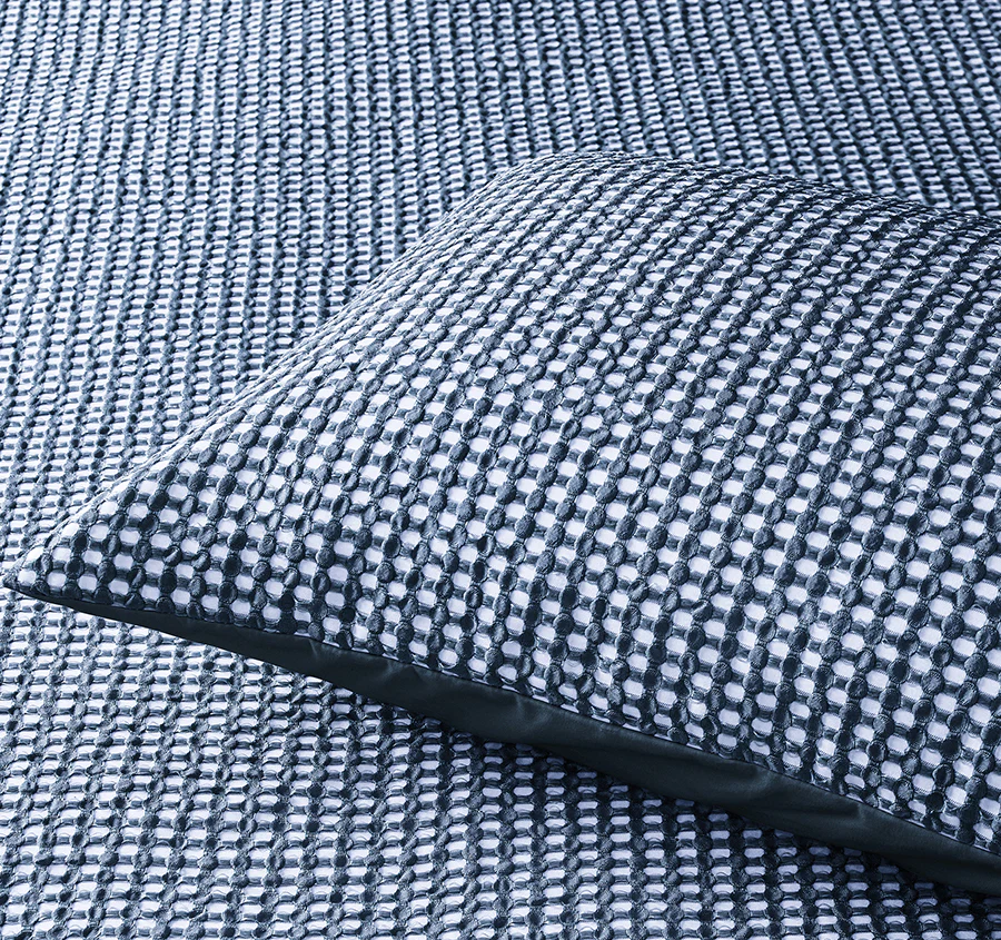 Hokey Pokey Quilt Cover Set Range Navy - Image 2