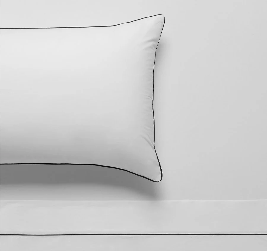 Hotel Deluxe Mega Sheet Set Range White and Black - Image 3