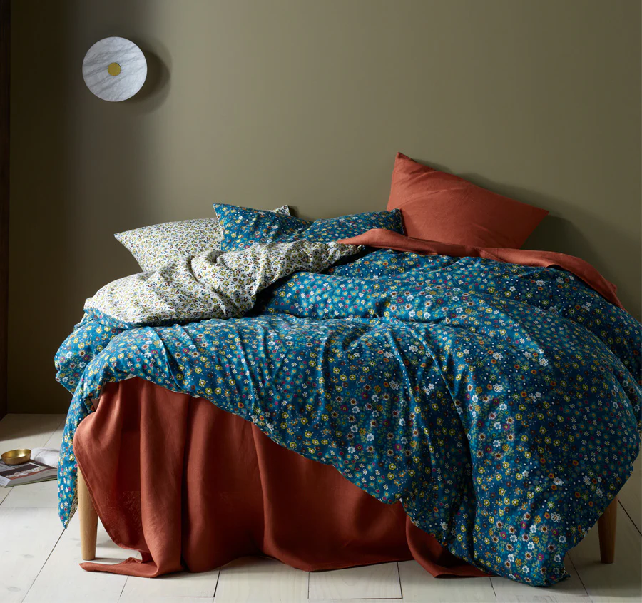 Lisa Quilt Cover Set Range Teal