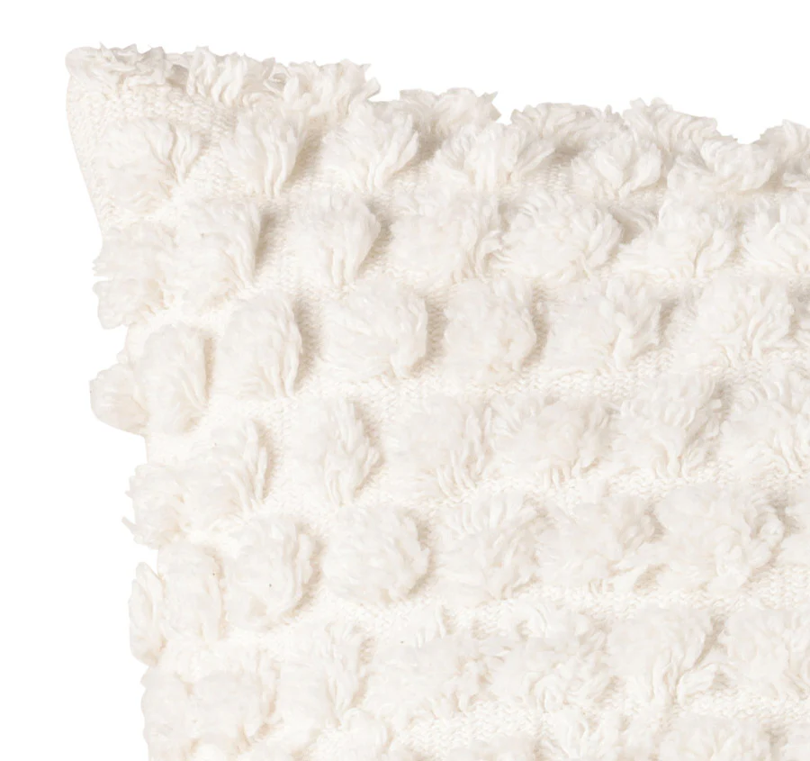 Pippa 45x45cm Filled Cushion White - Image 2