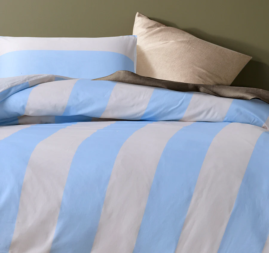 Regency Quilt Cover Set Range Blue - Image 4