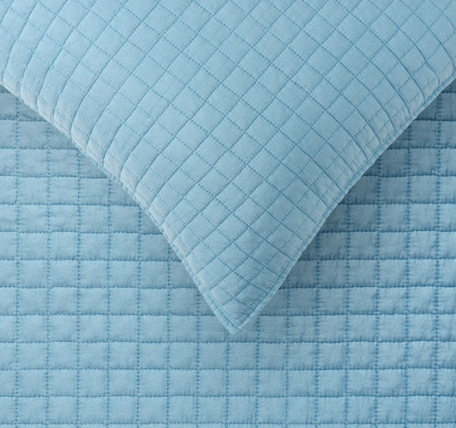 Zane Queen Bed and King Bed Coverlet Set Blue - Image 2