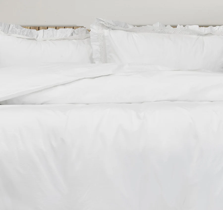 Adele Quilt Cover Set Range White - Image 4