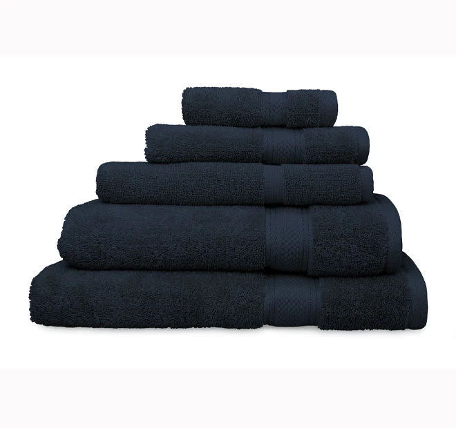 St Regis 600GSM Bath Mat Navy - Image 2