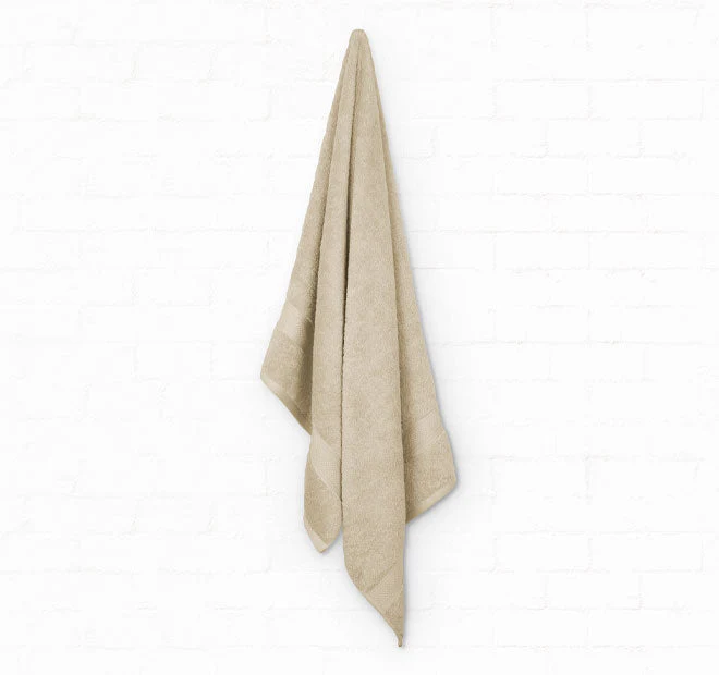 St Regis 600GSM Bath Towel Range Stone - Image 2