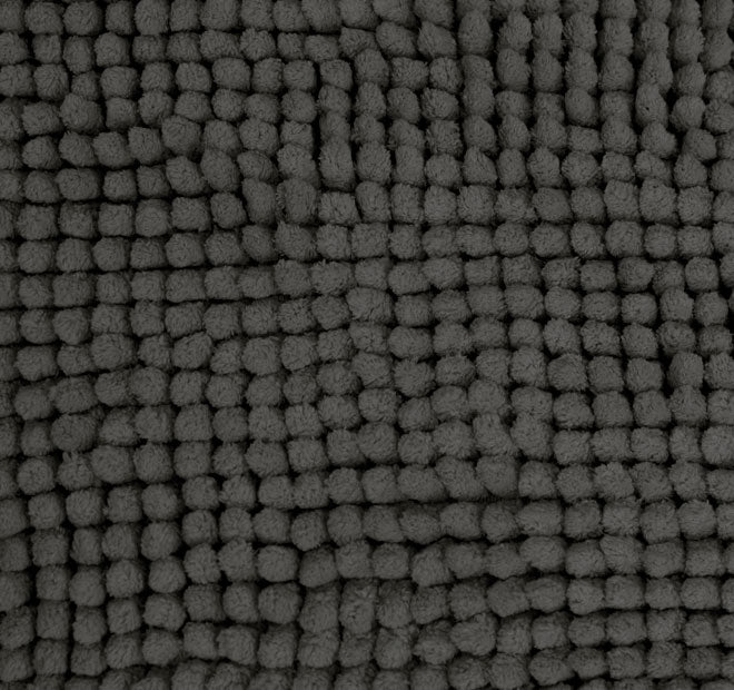 Toggle 1600GSM Microfibre Non-Slip Bath Mat Range Charcoal - Image 2