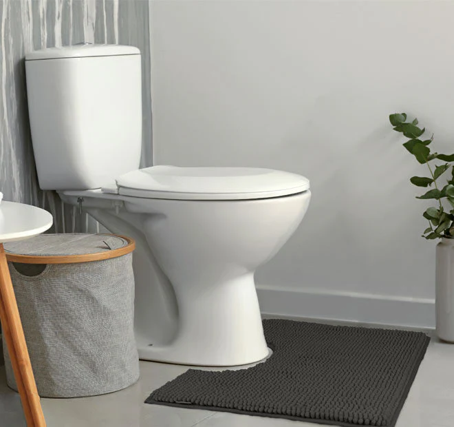 Toggle 1600GSM Microfibre Non-Slip Bath Mat Range Charcoal - Image 5
