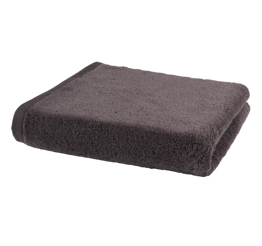 London 600GSM Egyptian Combed Cotton Bath Towel Range Chocolate - Image 3