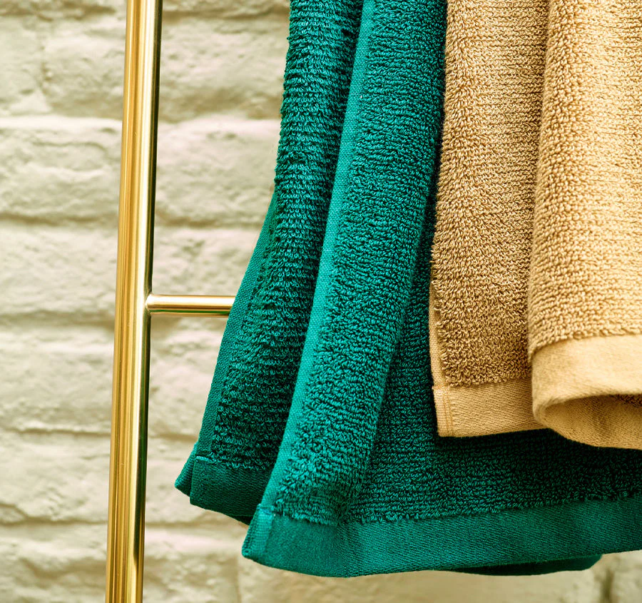 Oslo 500GSM Organic Cotton Bath Towel Range Mustard - Image 5