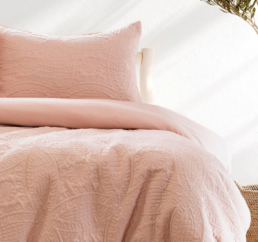 Chateau Quilt Cover Set Range Cinnamon - Image 6