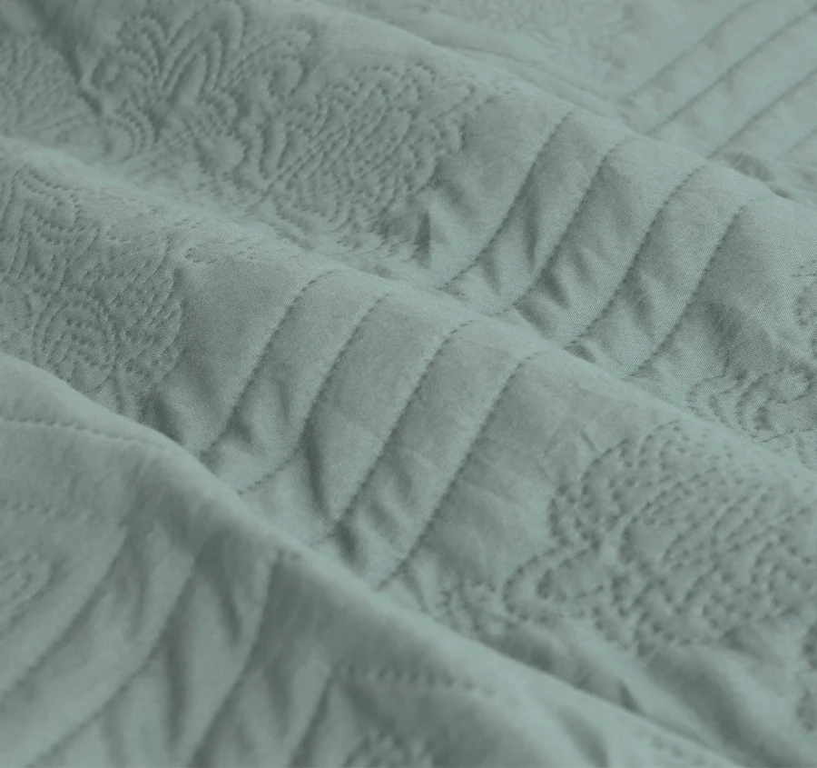 Eddison Quilt Cover Set Range Bluestone - Image 2