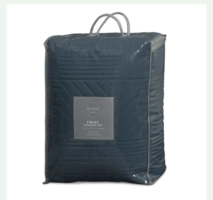 Finley Coverlet Set Navy - Image 5