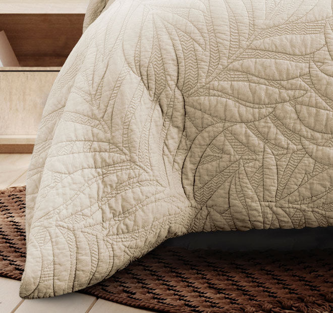 Jocelyn Quilt Cover Set Range Linen - Image 3