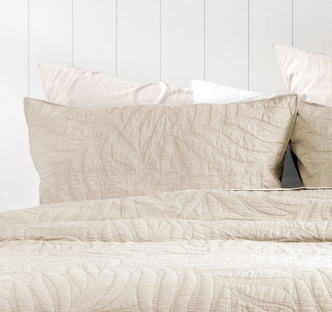 Jocelyn Quilt Cover Set Range Linen - Image 4