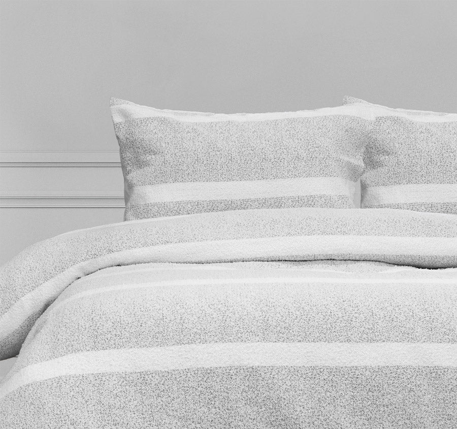 Liam Quilt Cover Set Range Grey - Image 4