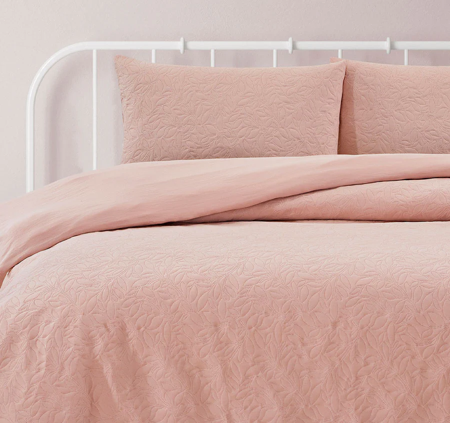 Lottie Quilt Cover Set Range Blush - Image 4