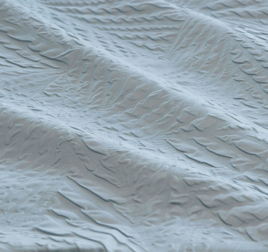 South Coast Quilt Cover Set Range Pale Blue - Image 2