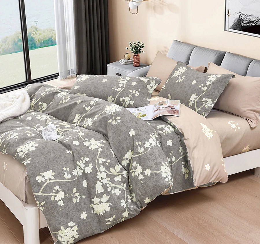 Amesbury Quilt Cover Set Range Natural