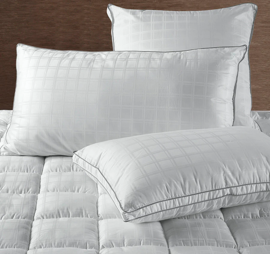 Deluxe Hotel 1200g Soft and Medium King Pillow - Image 2