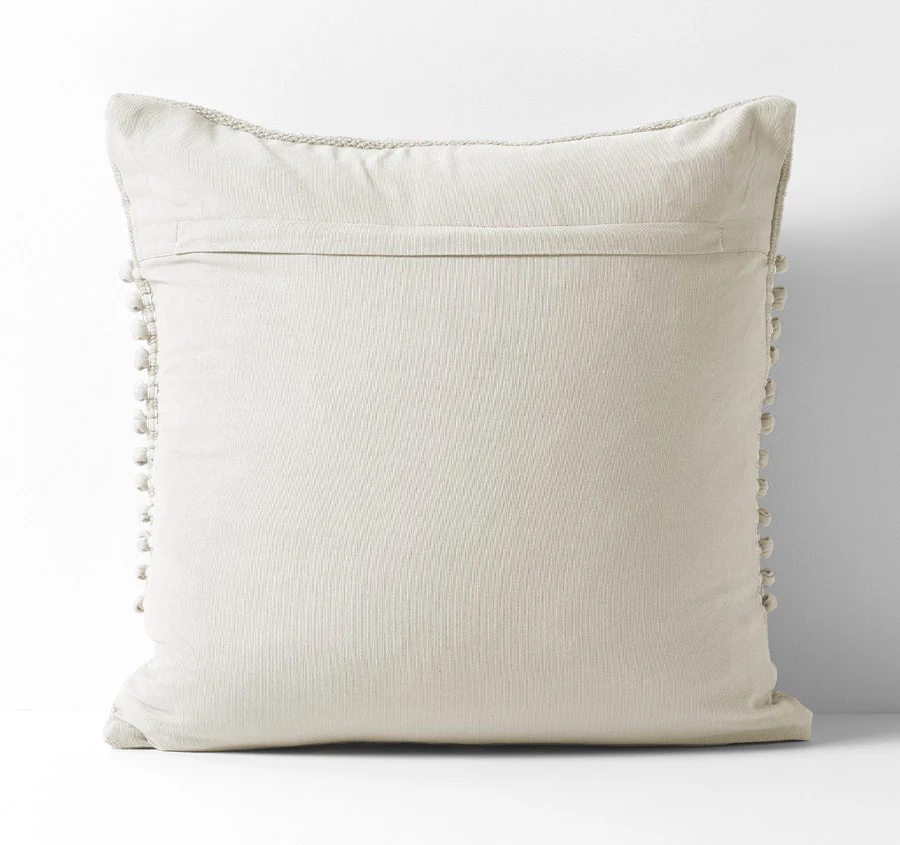 Bobble 50x50cm Filled Cushion Ivory - Image 3