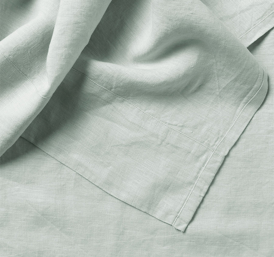 Evie Organic Cotton Sheet Set Range Mist - Image 2
