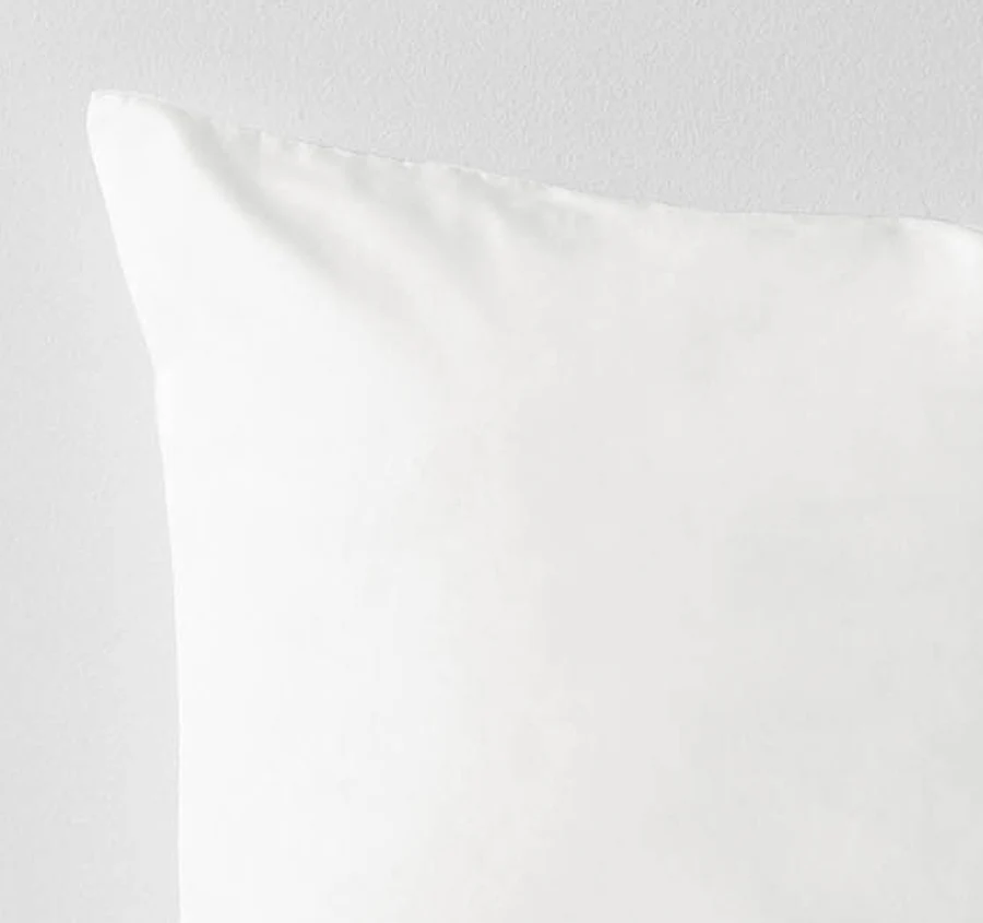 Halo Organic Cotton European Pillowcase White - Image 2