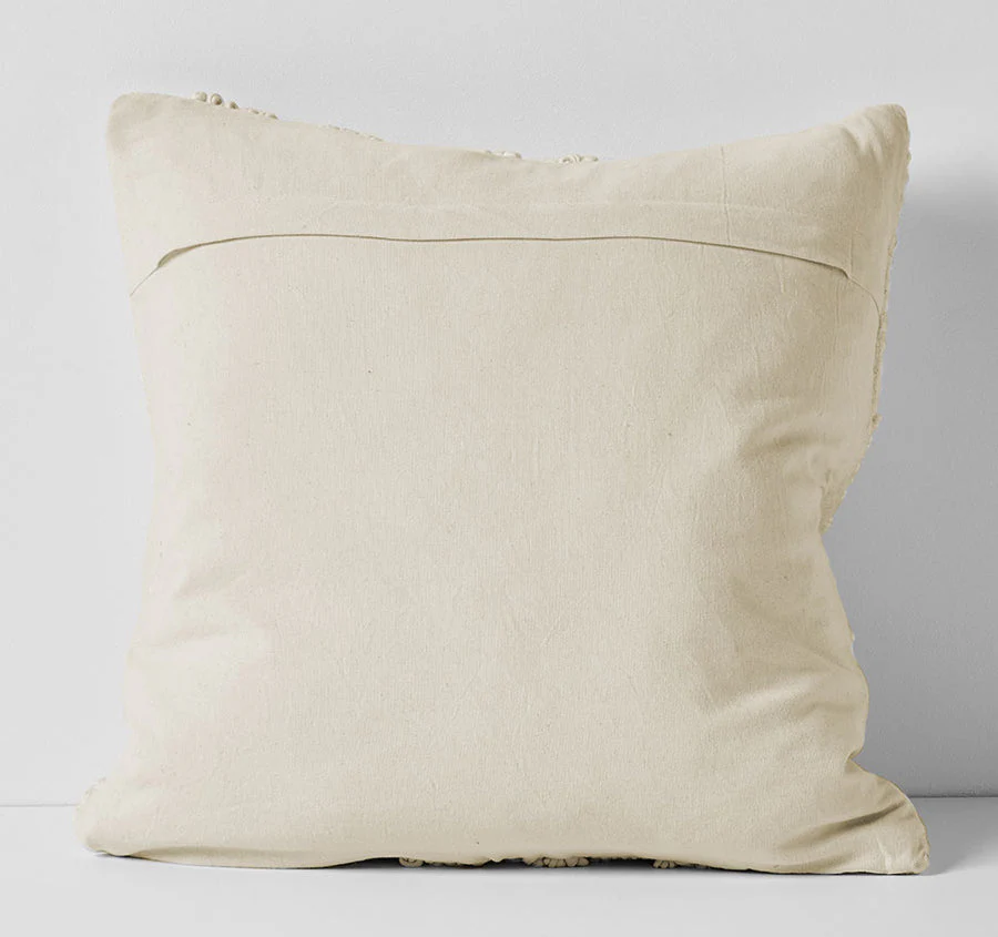 Husk 50x50cm Filled Cushion Ivory - Image 3