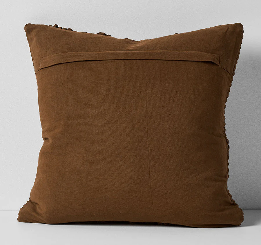 Husk 50x50cm Filled Cushion Tobacco - Image 3