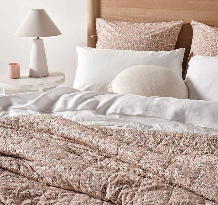 Jaipur Coverlet Blush - Image 4