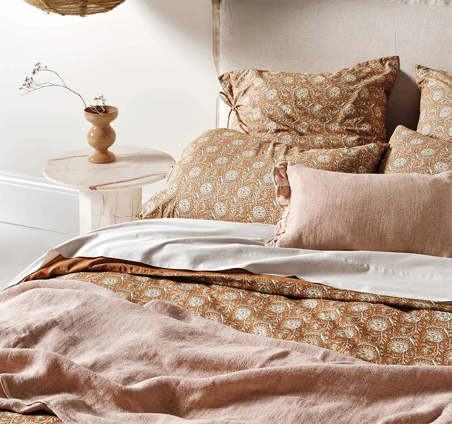 Jaipur Quilt Cover Range Bronze - Image 5