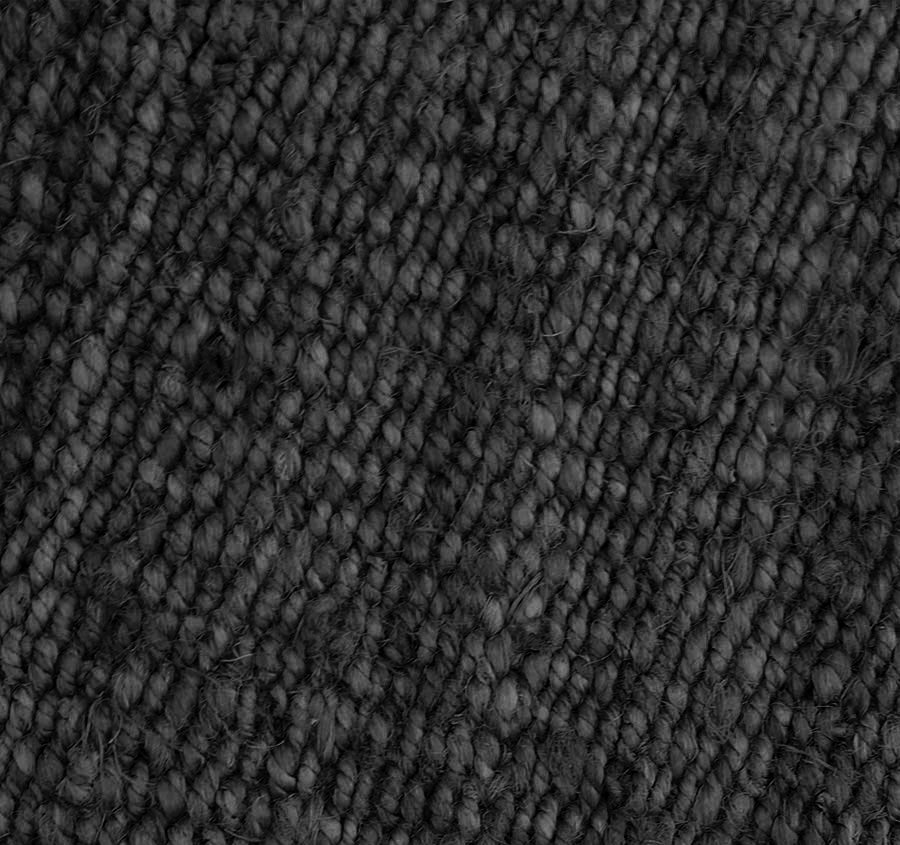 Jute 75x275cm Hall Runner Black - Image 2