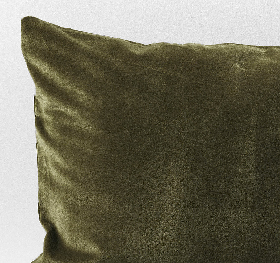 Luxury Velvet Standard Pillowcase Caper - Image 2