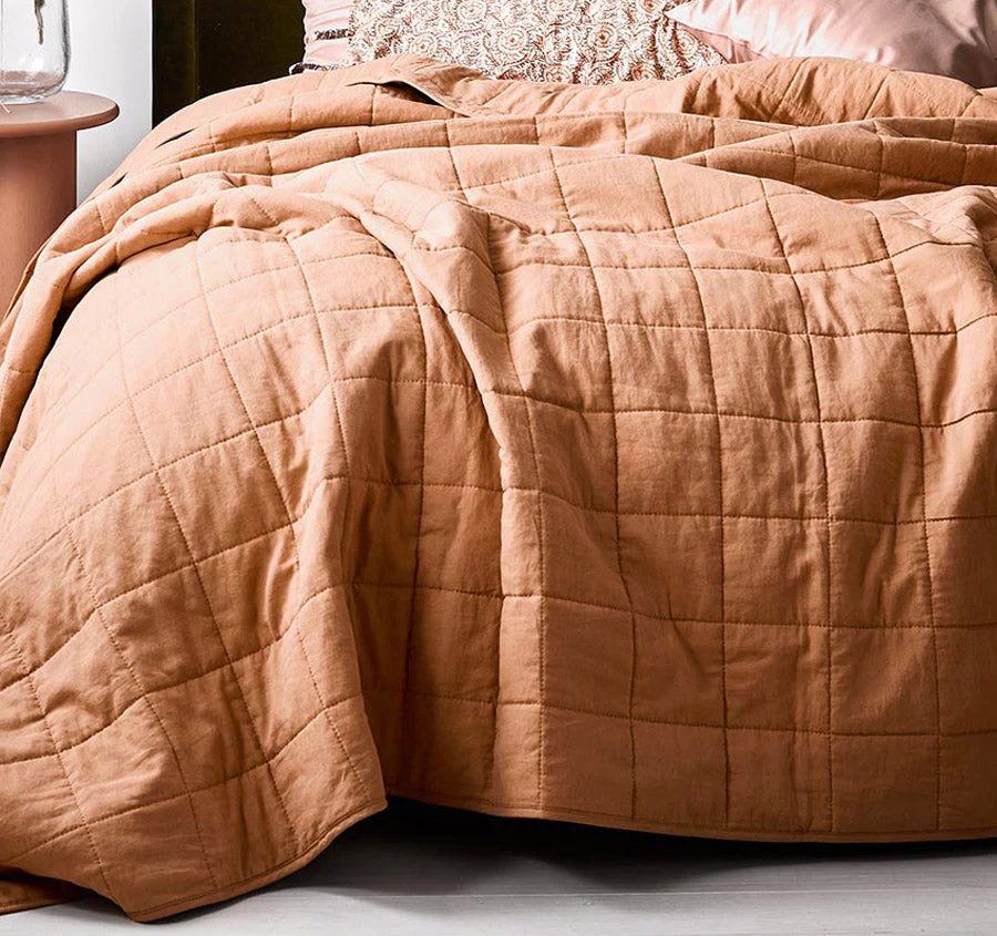 Maison Vintage Coverlet Hazelnut - Image 2