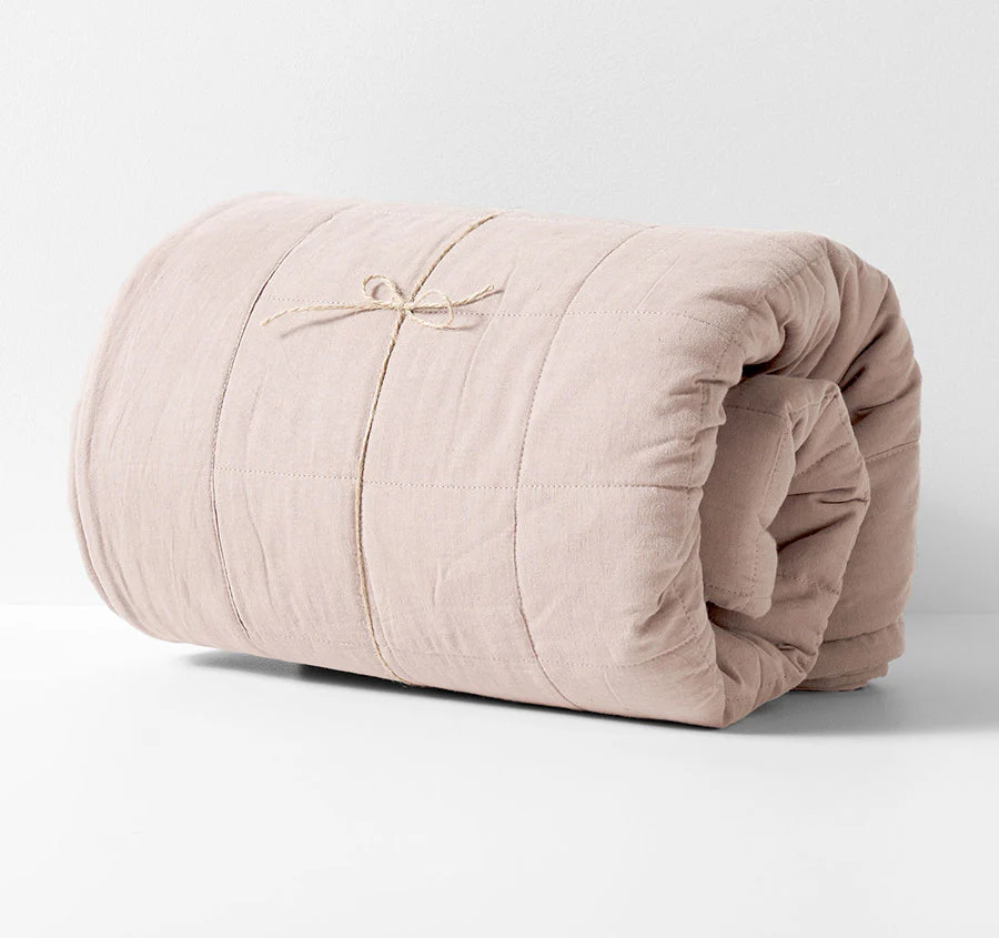 Maison Vintage Coverlet Nude - Image 4