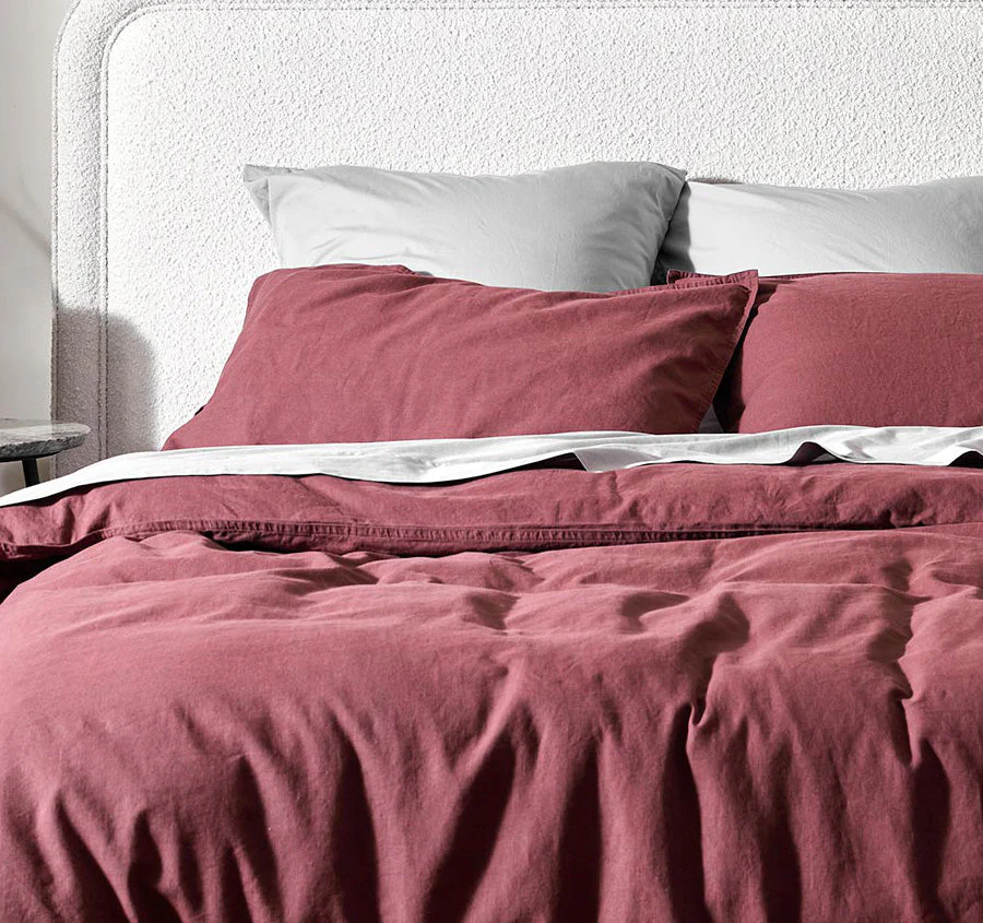 Maison Vintage Quilt Cover Range Syrah - Image 4