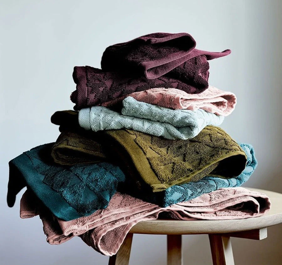 Maya 580GSM Cotton Bath Towel Range Clay - Image 6