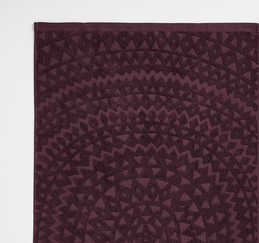 Maya 580GSM Cotton Bath Towel Range Fig - Image 2