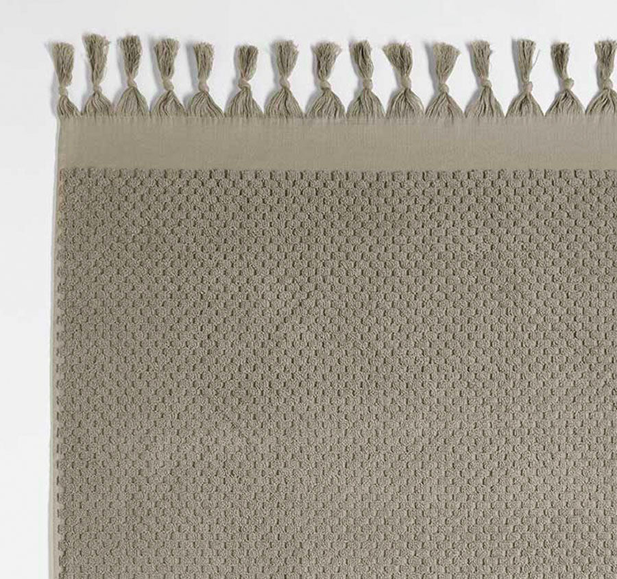 Milos 5 Piece 650GSM Cotton Bath Towel Set Feather - Image 2