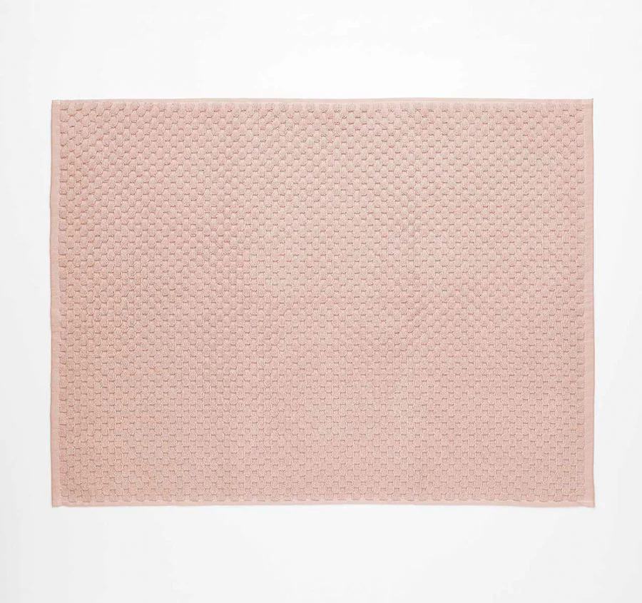 Milos 5 Piece 650GSM Cotton Bath Towel Set Pink Clay - Image 6